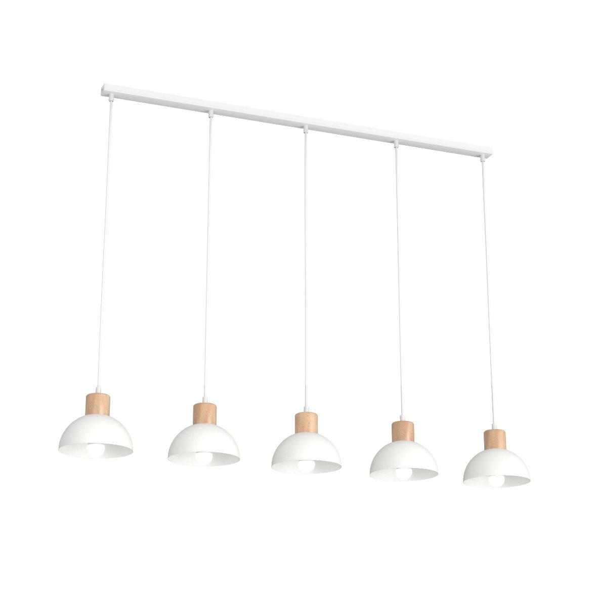 SECO 5 Taklampa, Vit