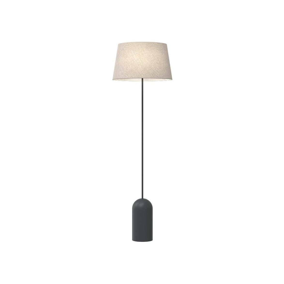 PEARL Golvlampa, Svart/Beige