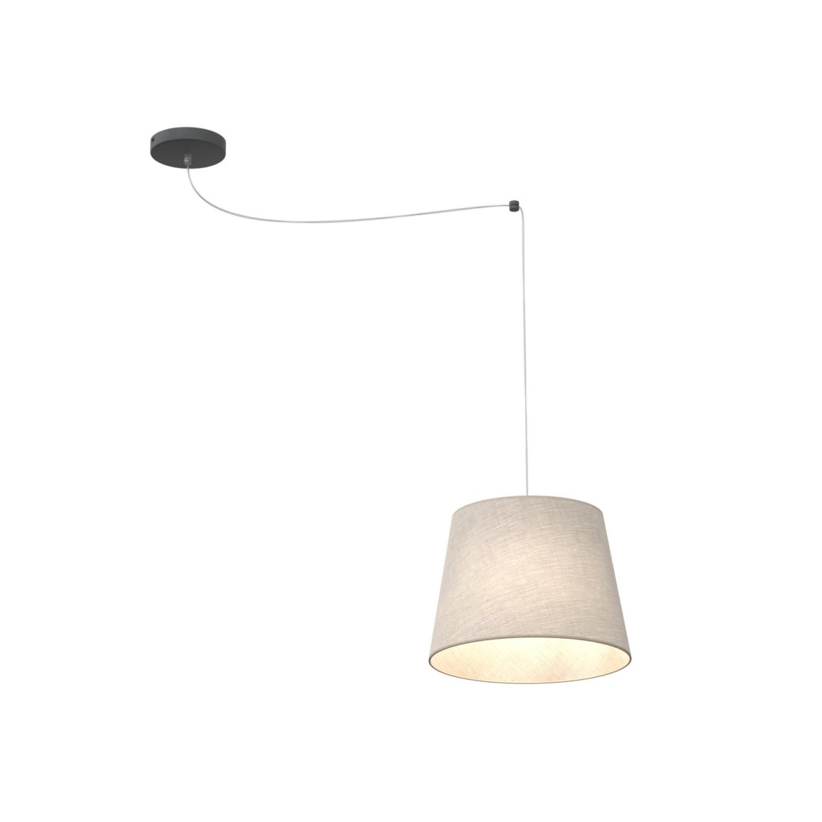 ASCOT 1 Pendel, Svart/Beige