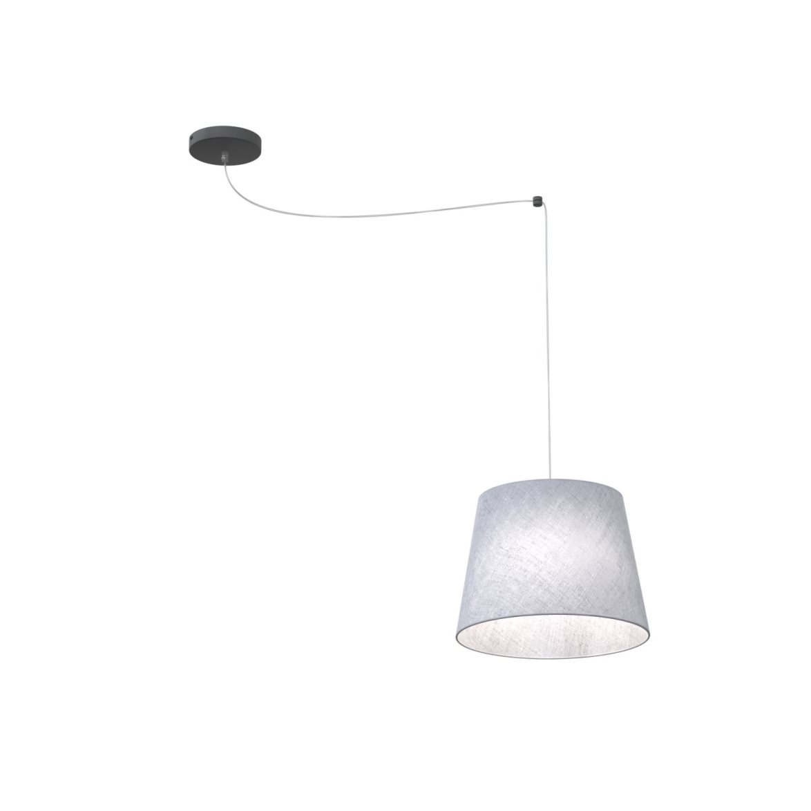 ASCOT 1 Pendel, Svart/Grå