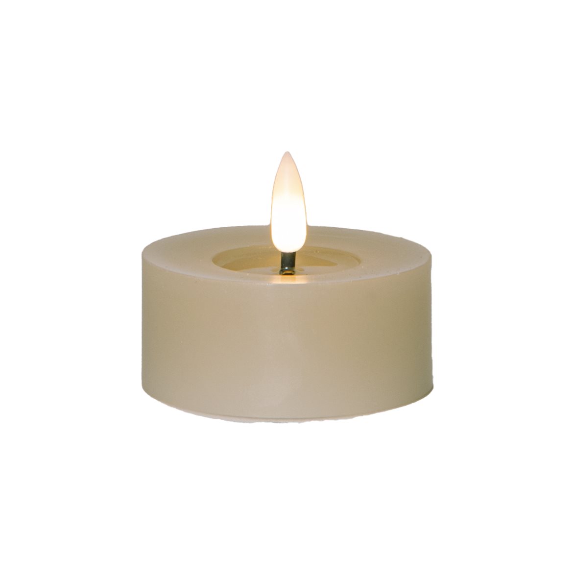 Star Trading LED Värmeljus 2-pack Flamme Flow Beige 5,5cm | Övrigt - Inredning - Batteriljus LED | Lampspecialisterna
