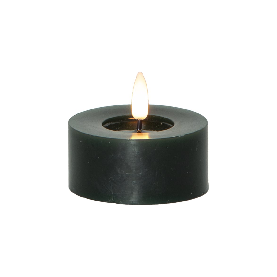 Star Trading LED Värmeljus 2-pack Flamme Flow Grön 5,5cm | Övrigt - Inredning - Batteriljus LED | Lampspecialisterna
