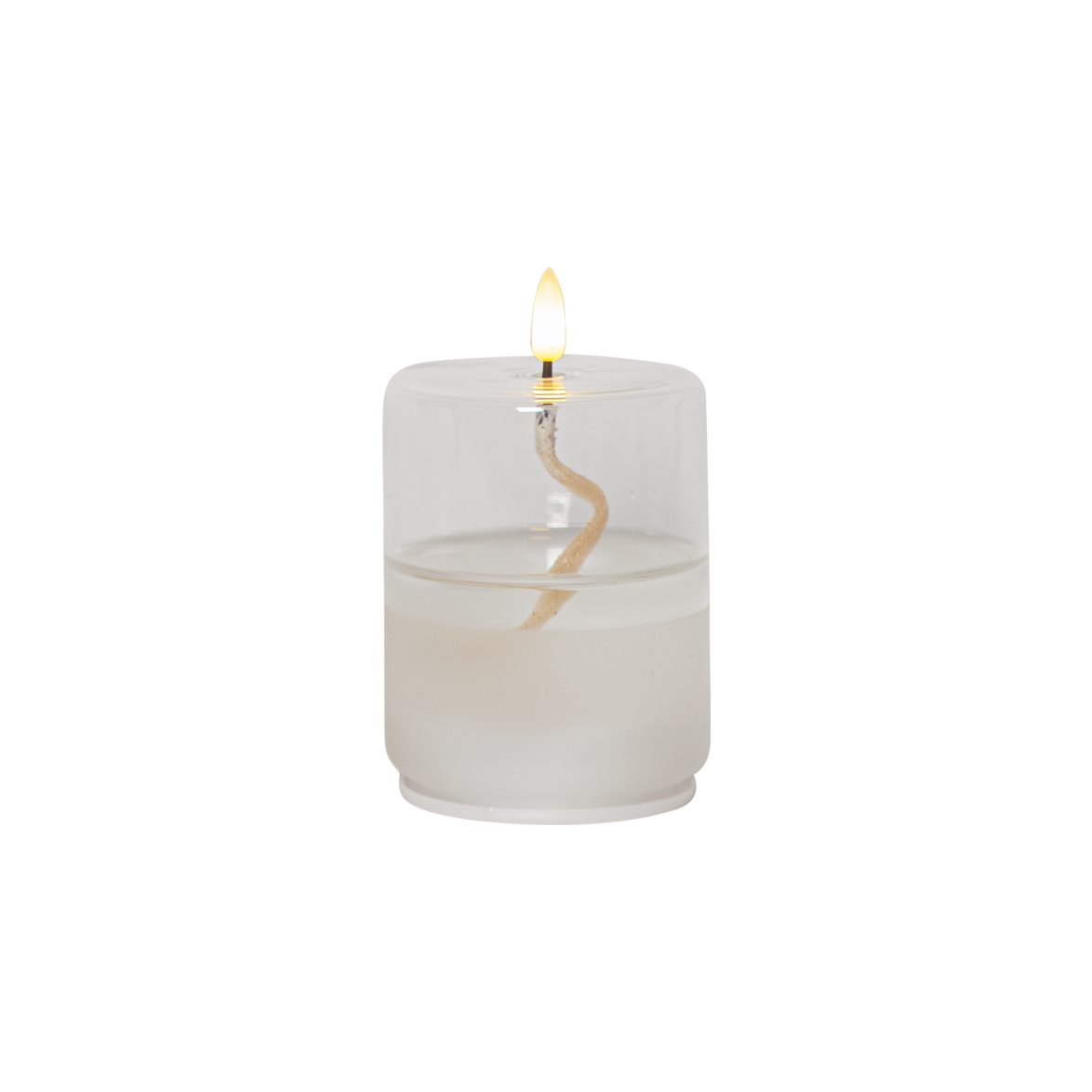 Star Trading Lykta Flamme Float Transparent 13cm | Övrigt - Inredning - Batteriljus LED | Lampspecialisterna