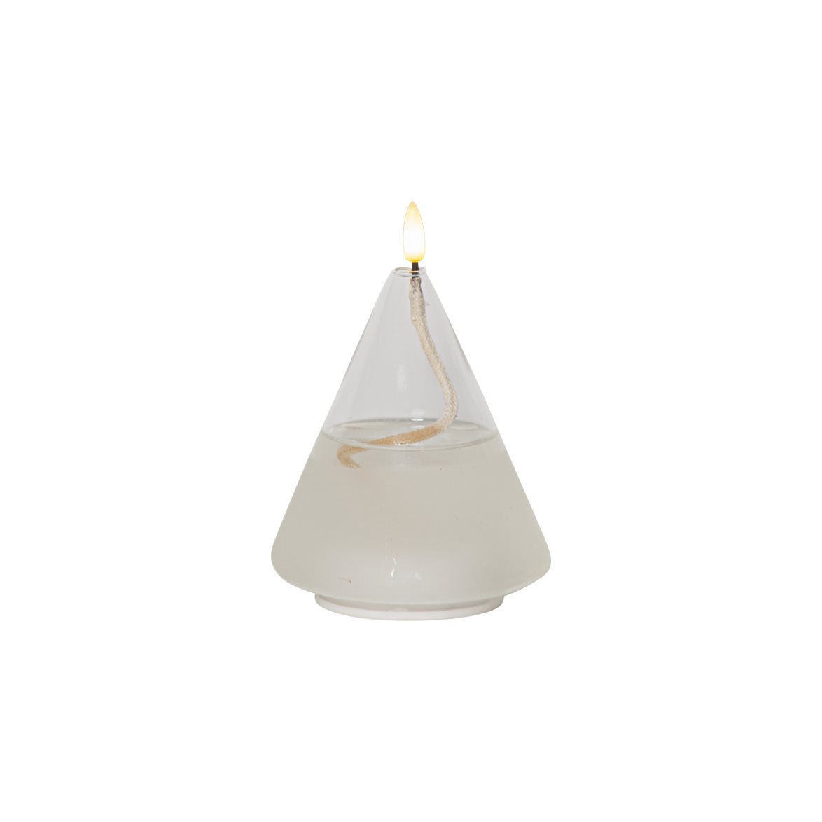 Star Trading Lykta Flamme Float Transparent 15,5cm | Övrigt - Inredning - Batteriljus LED | Lampspecialisterna