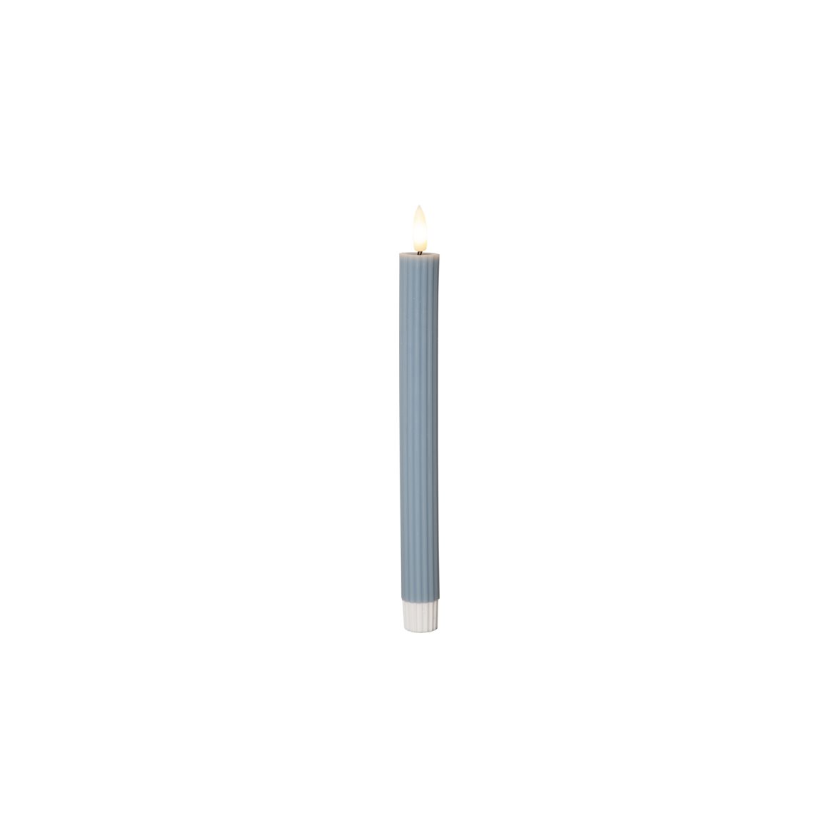 Star Trading LED Antikljus 2-pack Flamme Stripe Blå 25cm | Övrigt - Inredning - Batteriljus LED | Lampspecialisterna
