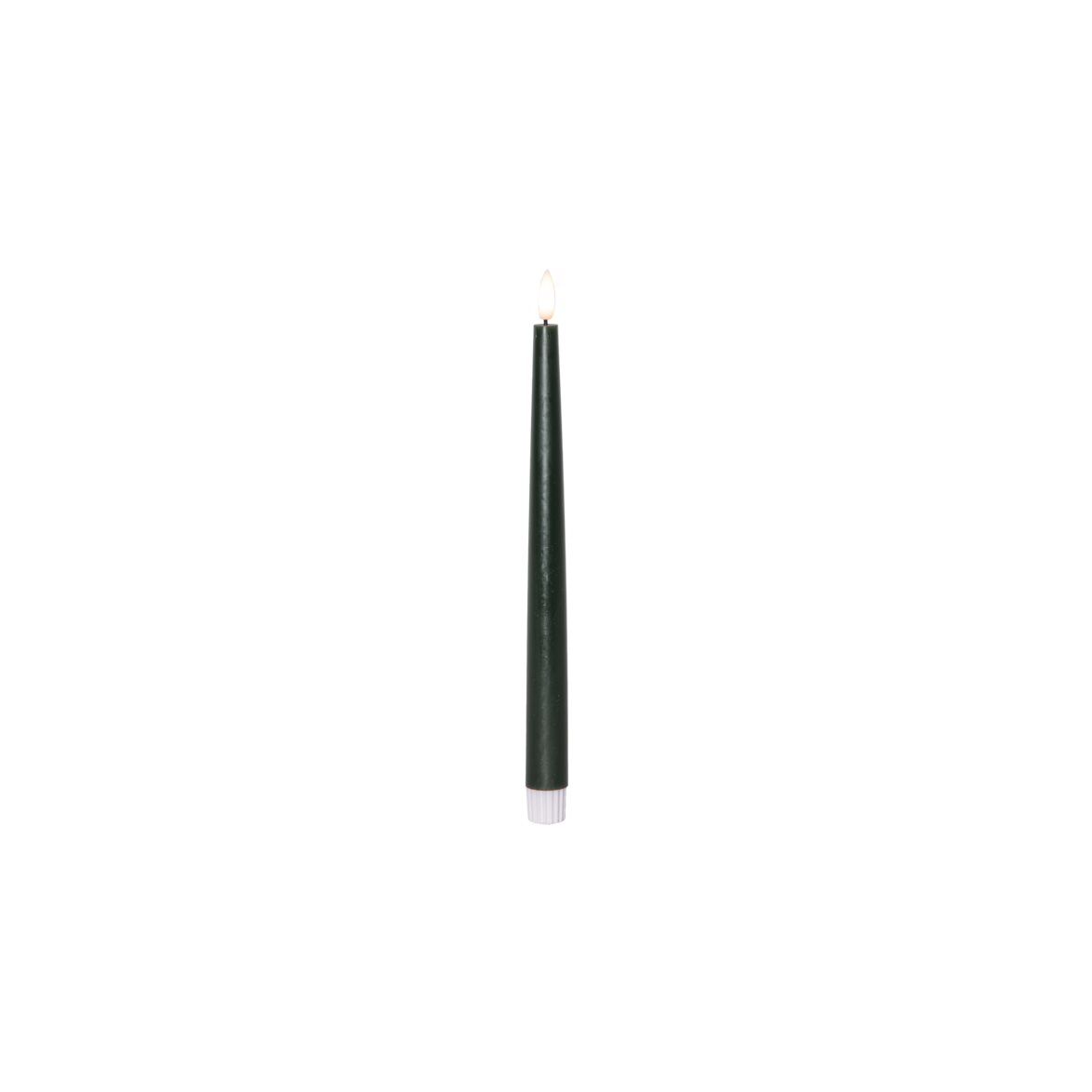 Star Trading LED Antikljus 2-pack Flamme Slim Grön 28,5cm | Övrigt - Inredning - Batteriljus LED | Lampspecialisterna