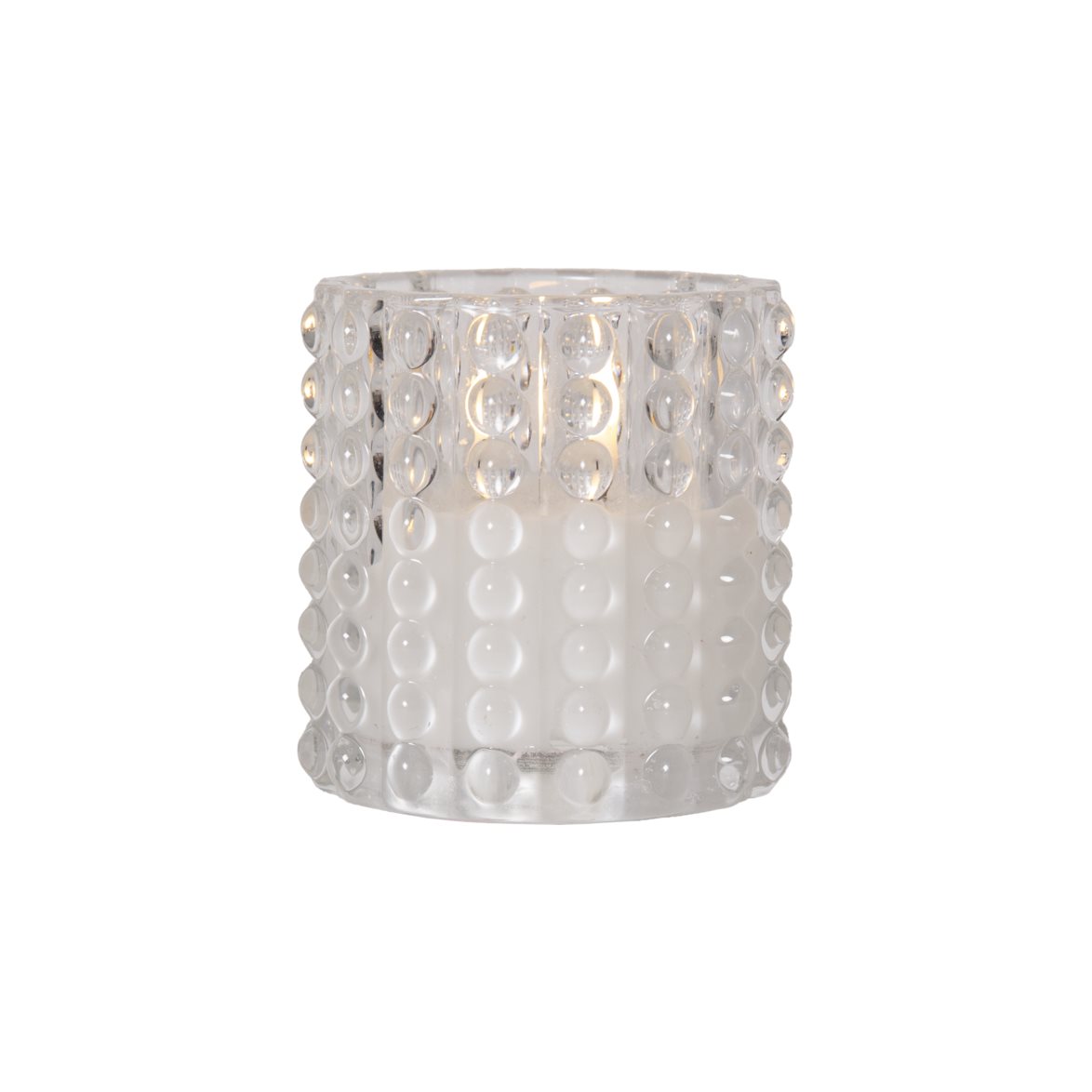 Star Trading LED Ljus Flamme Dotty Transparent 10cm | Övrigt - Inredning - Batteriljus LED | Lampspecialisterna
