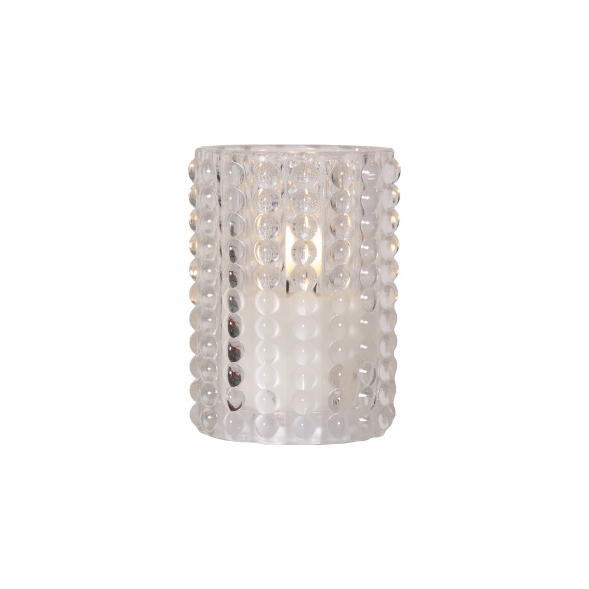 Star Trading LED Ljus Flamme Dotty Transparent 13cm | Övrigt - Inredning - Batteriljus LED | Lampspecialisterna
