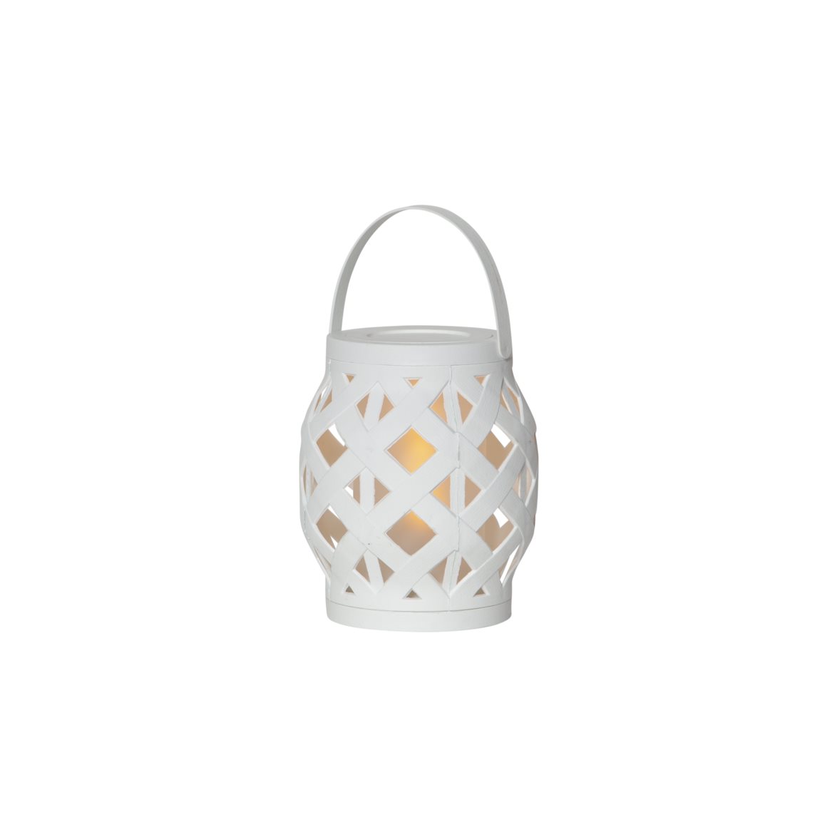 Star Trading Lykta Flame Vit 16cm | Övrigt - Inredning - Batteriljus LED | Lampspecialisterna