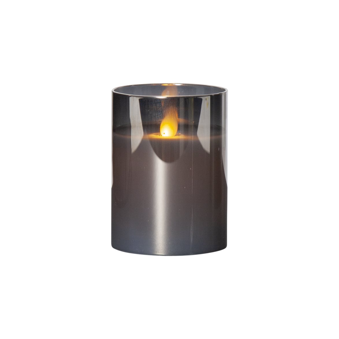 Star Trading LED Blockljus M-Twinkle Svart 10cm | Övrigt - Inredning - Batteriljus LED | Lampspecialisterna