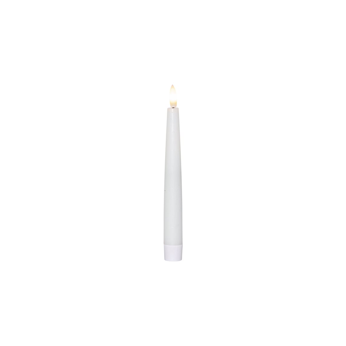 Star Trading LED Antikljus 4-pack Flamme Slim Vit 20cm | Övrigt - Inredning - Batteriljus LED | Lampspecialisterna