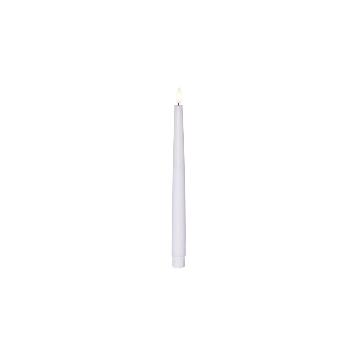 Star Trading LED Antikljus 4-pack Flamme Slim Vit 28,5cm | Övrigt - Inredning - Batteriljus LED | Lampspecialisterna