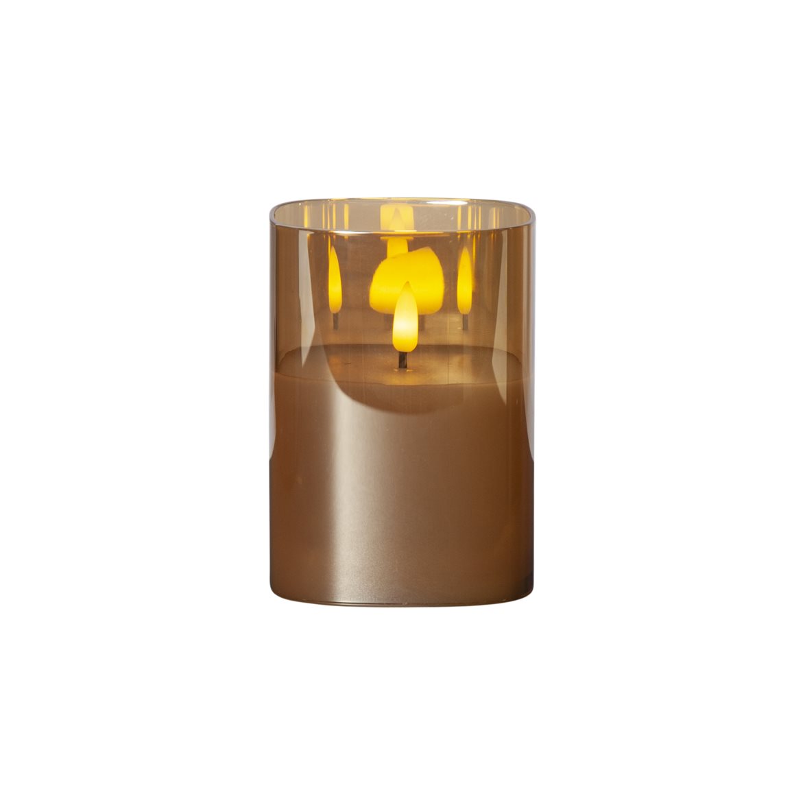 Star Trading LED Blockljus Flamme Amber 12,5cm | Övrigt - Inredning - Batteriljus LED | Lampspecialisterna
