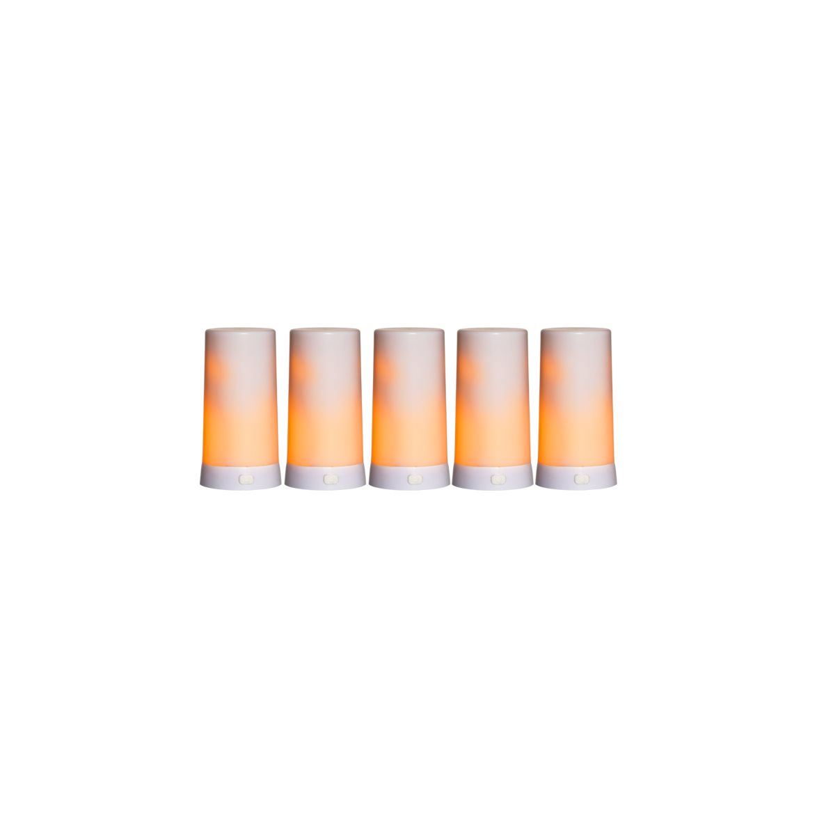 Star Trading LED Blockljus Diner 5 Extra Vit 13cm | Övrigt - Inredning - Batteriljus LED | Lampspecialisterna
