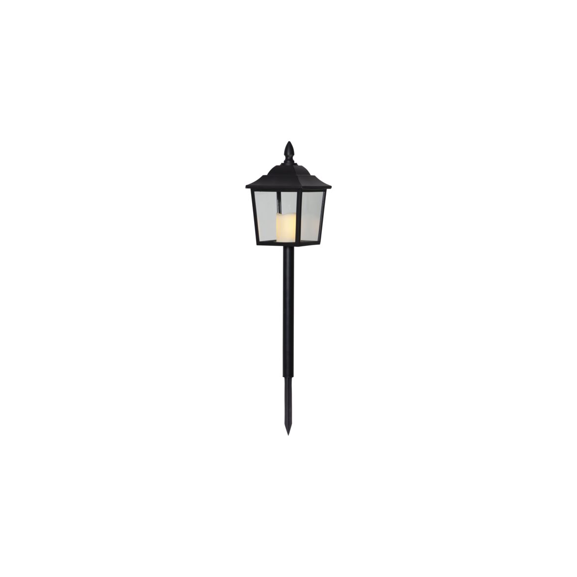Star Trading LED Gravlykta Flame Svart 52cm | Övrigt - Inredning - Batteriljus LED | Lampspecialisterna