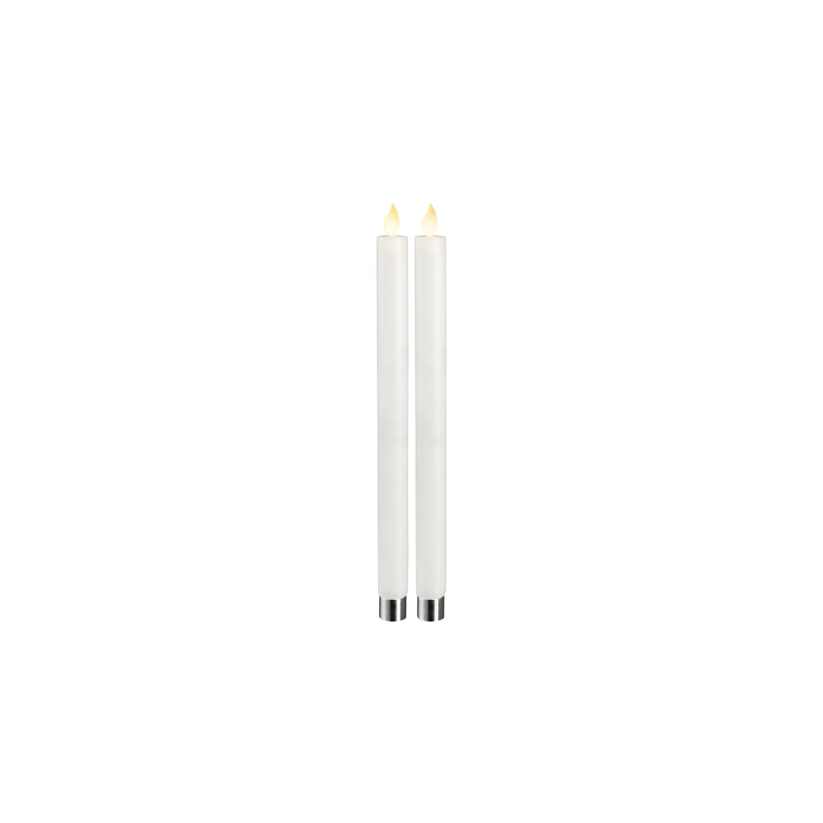 Star Trading LED Antikljus 2-pack M-Twinkle Vit 30cm | Övrigt - Inredning - Batteriljus LED | Lampspecialisterna