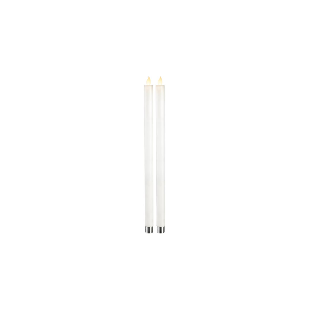 Star Trading LED Antikljus 2-pack M-Twinkle Vit 40cm | Övrigt - Inredning - Batteriljus LED | Lampspecialisterna