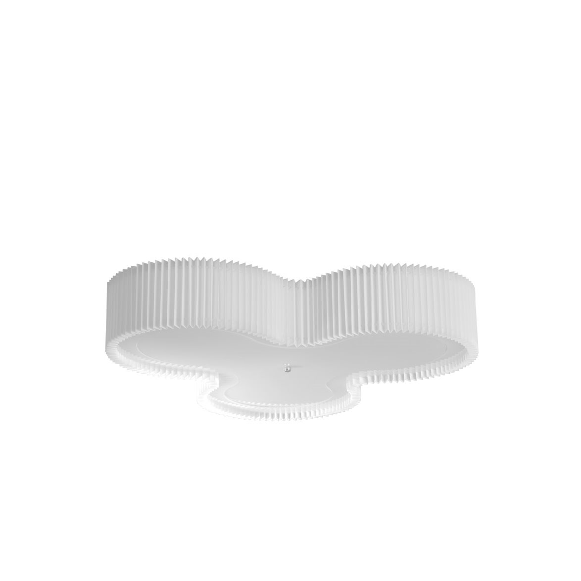 Kolme plafond, plissé vit 70cm