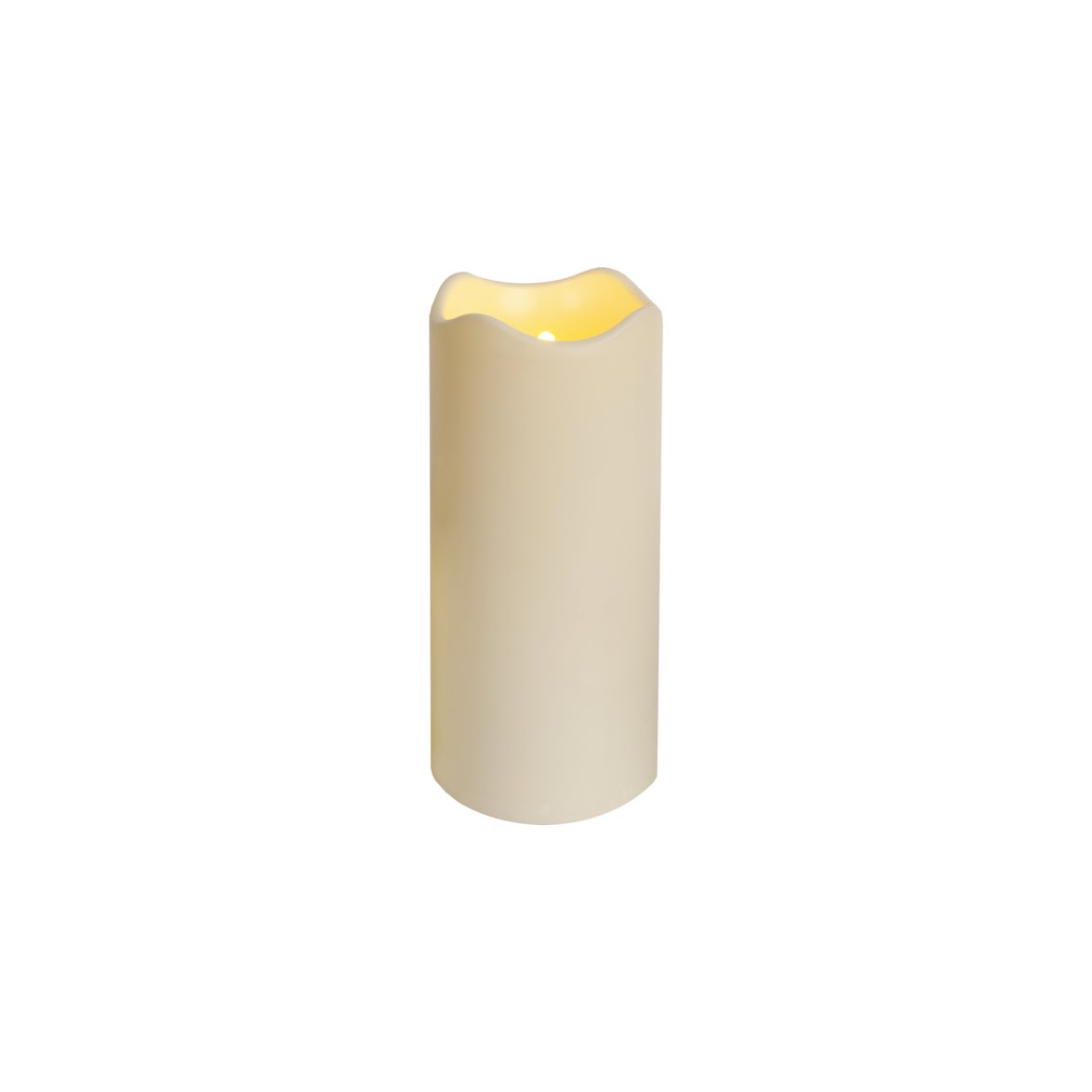 Star Trading LED Blockljus Paul Beige 23cm | Övrigt - Inredning - Batteriljus LED | Lampspecialisterna