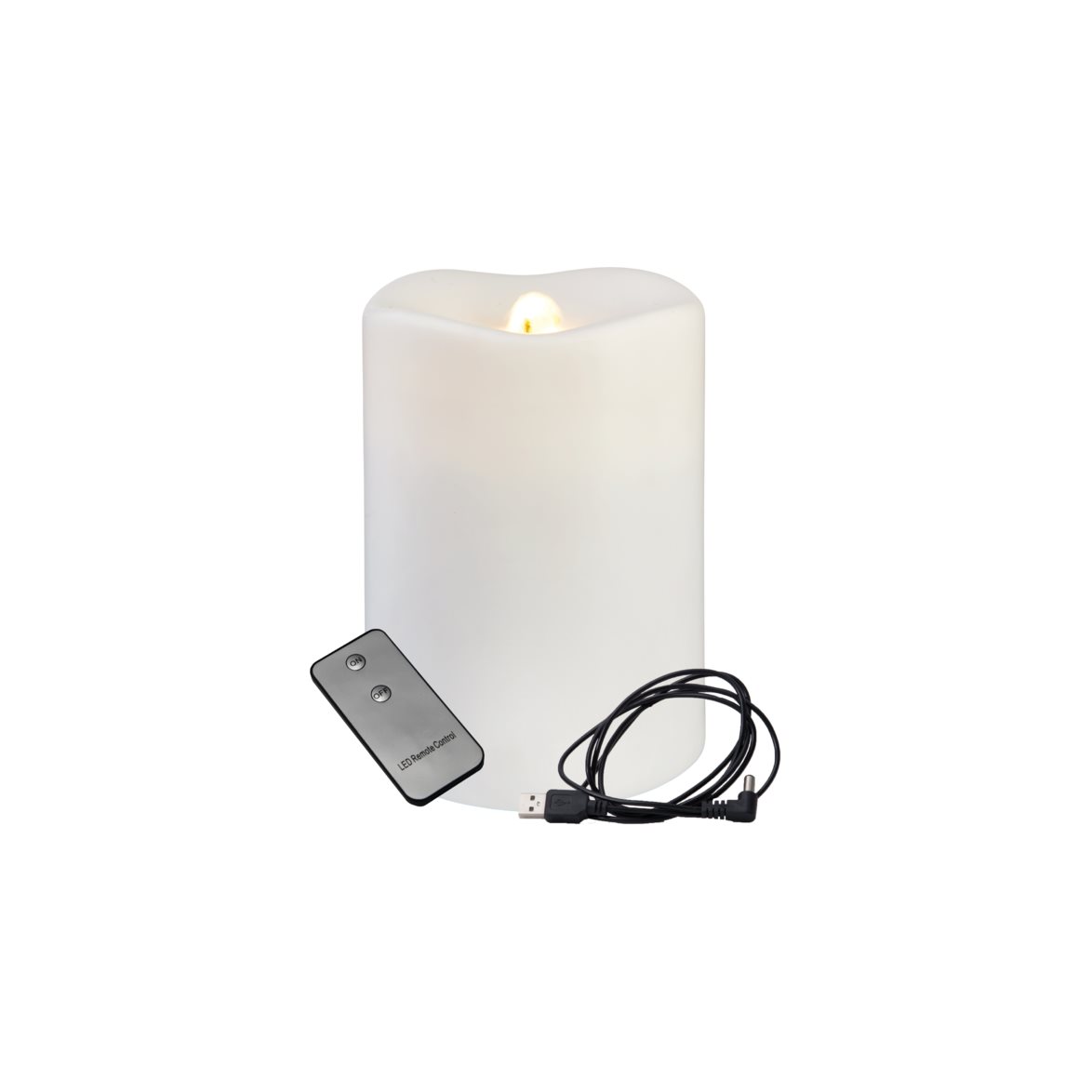 Star Trading LED Blockljus Water Candle Vit 14cm | Övrigt - Inredning - Batteriljus LED | Lampspecialisterna