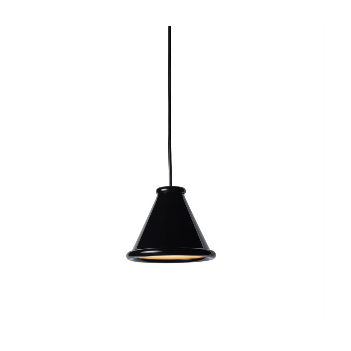 Belid Belle pendel Ø150 Glossy svart | Inomhusbelysning - Taklampor - Taklampor hängande | Lampspecialisterna