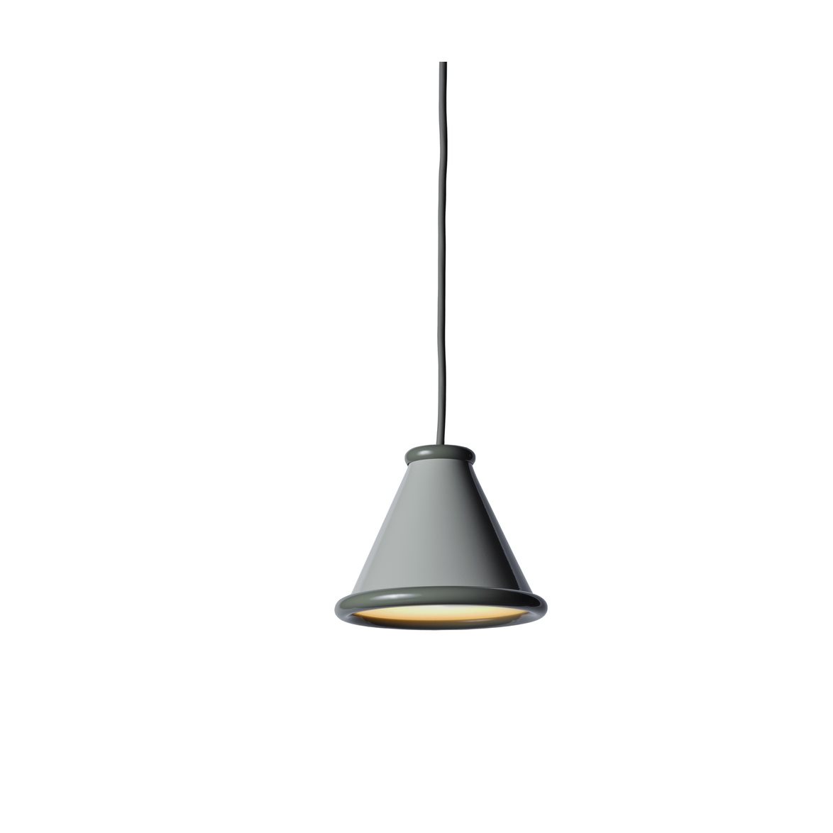 Belid Belle pendel Ø150 Pebble grey/Moss grey | Inomhusbelysning - Taklampor - Taklampor hängande | Lampspecialisterna
