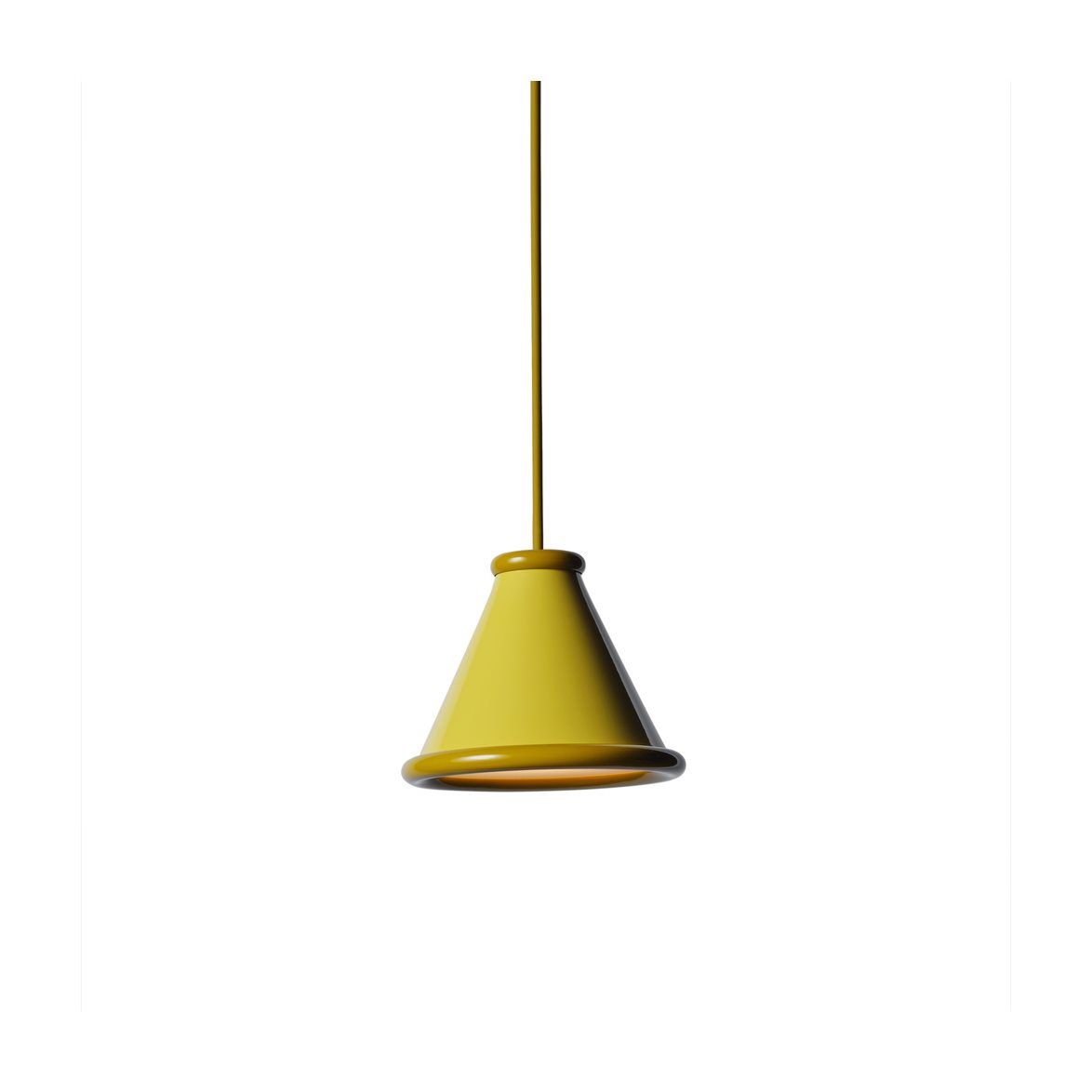 Belid Belle pendel Ø150 Zink yellow/Honey yellow | Inomhusbelysning - Taklampor - Taklampor hängande | Lampspecialisterna