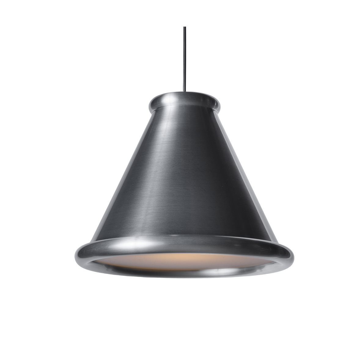 Pendel Belle Ø36 slipad aluminium