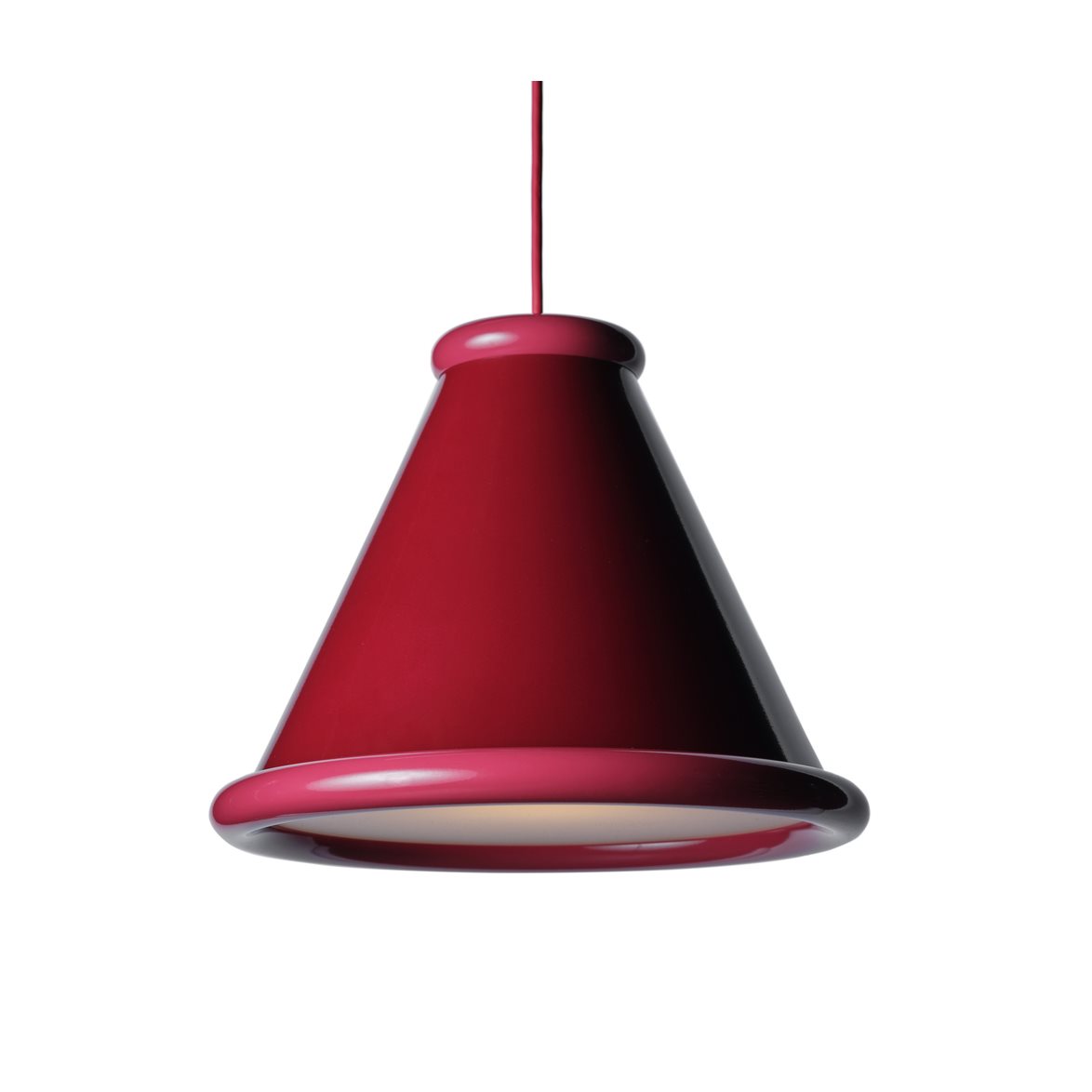Belid Belle pendel Ø360 Wine red / Red violet | Inomhusbelysning - Taklampor - Taklampor hängande | Lampspecialisterna