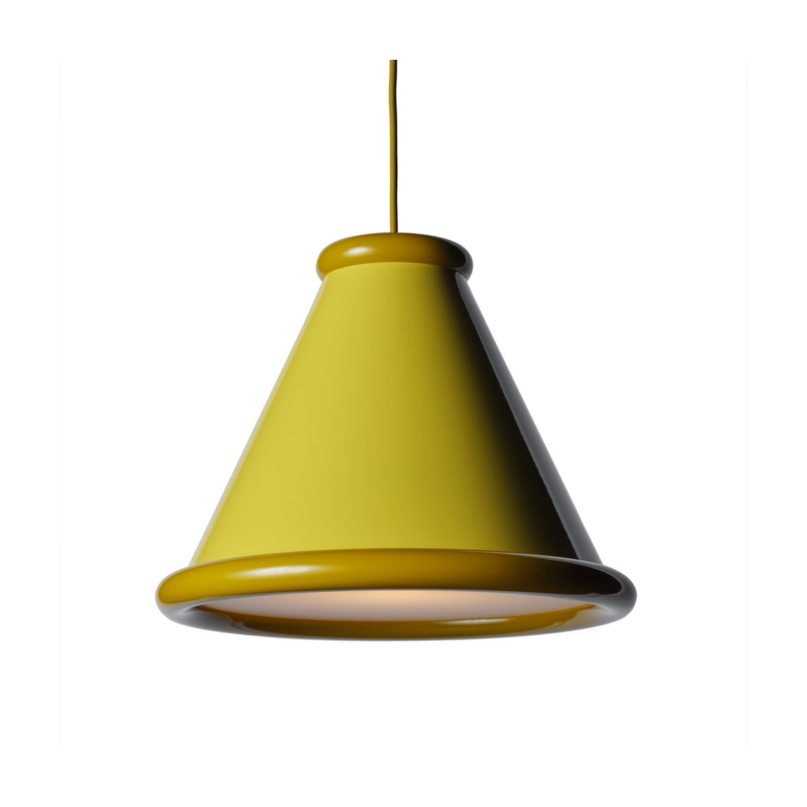 Belid Belle pendel Ø360 Zink yellow / Honey yellow | Inomhusbelysning - Taklampor - Taklampor hängande | Lampspecialisterna