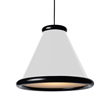 Belle pendel Ø360 Glossy vit / Glossy svart