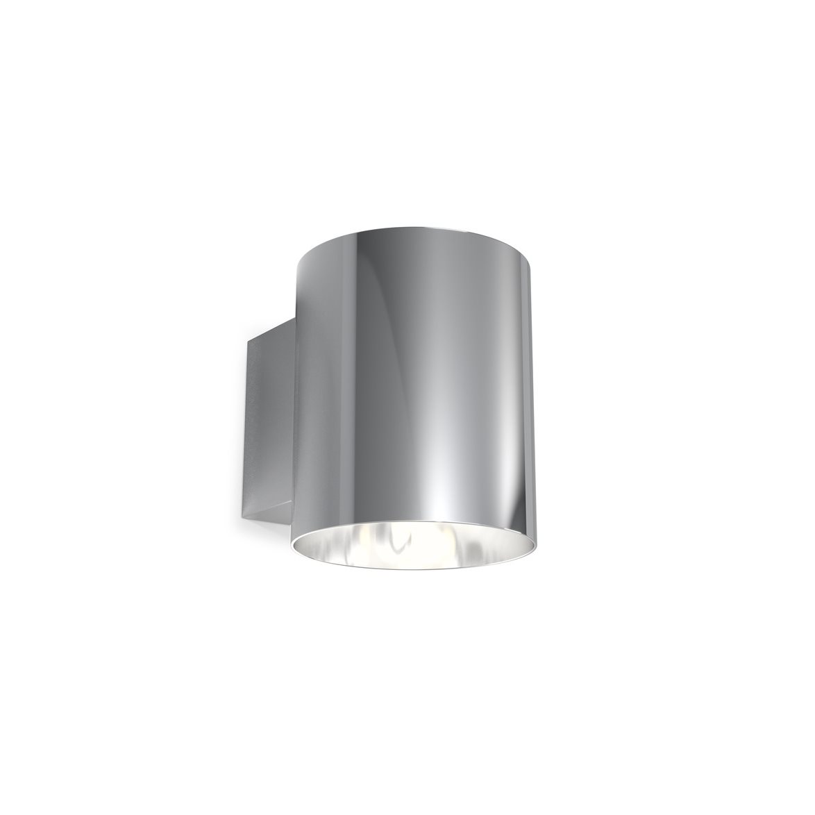 Evoke vägglampa S krom/krom G9
