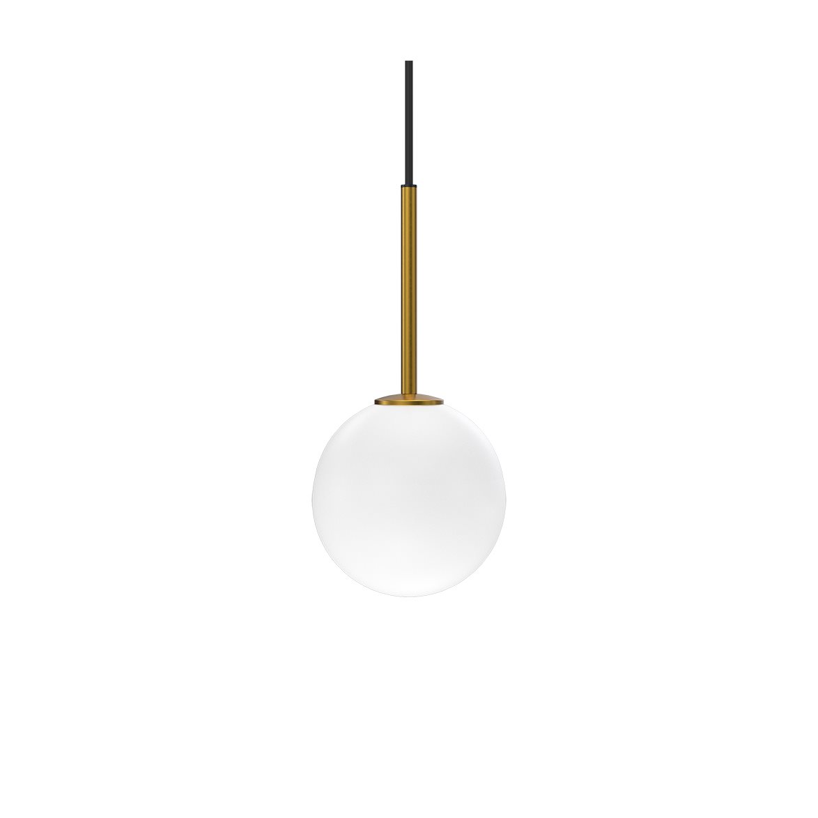 Ballon pendel satin brass - G9