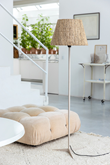 Golvlampa James H125 metall sand