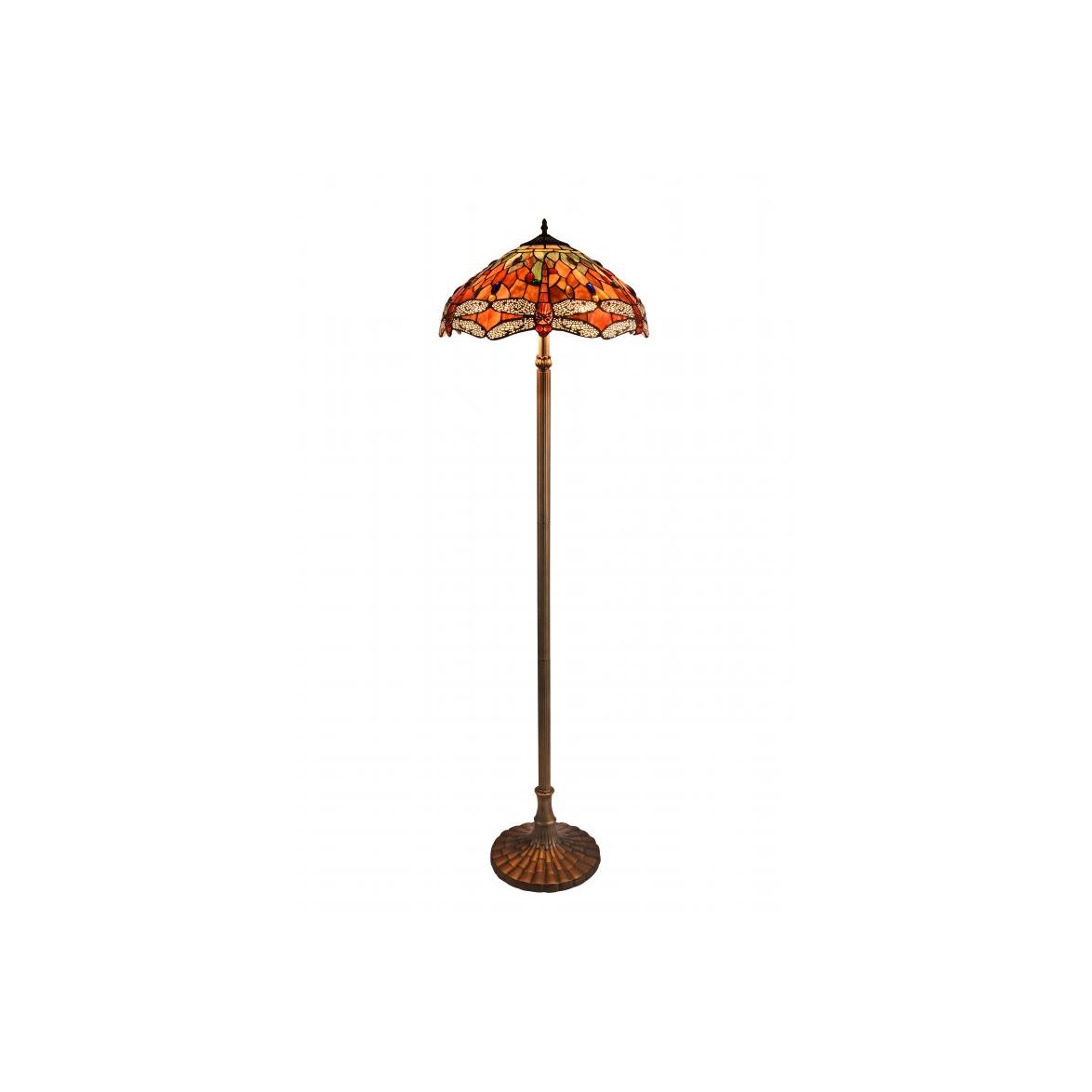 Golvlampa Trollslända Ädelsten / Dragonfly 46cm