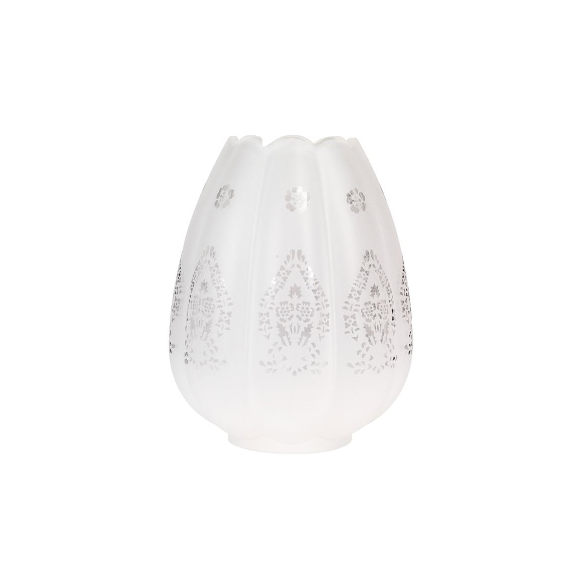 Texa Design Tulpankupa matt dekor 14´´´ | Övrigt - Reservglas & Reservdelar | Lampspecialisterna