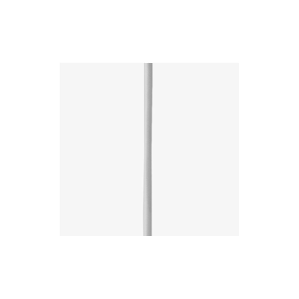 Textilkabel Flowerpot Matt Light Grey | Lampsladdar - Textilkabel | Lampspecialisterna