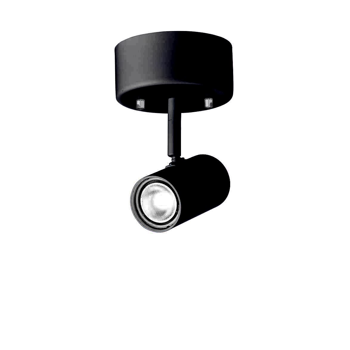 Belid Tyson single spotlight flat black/flat black GU10 | Inomhusbelysning - Spotlights tak | Lampspecialisterna