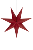 Julstjärna Evelina D60 vinröd
