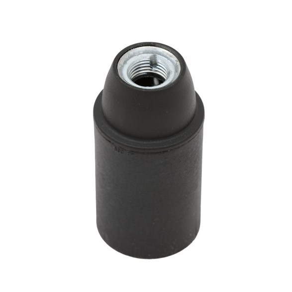 Lamph E14 slät svart TPL