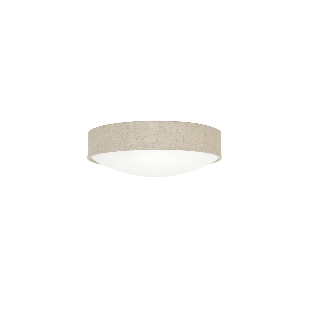 Konsthantverk Kant Mini plafond 32 cm beige | Inomhusbelysning - Taklampor - Plafonder | Lampspecialisterna