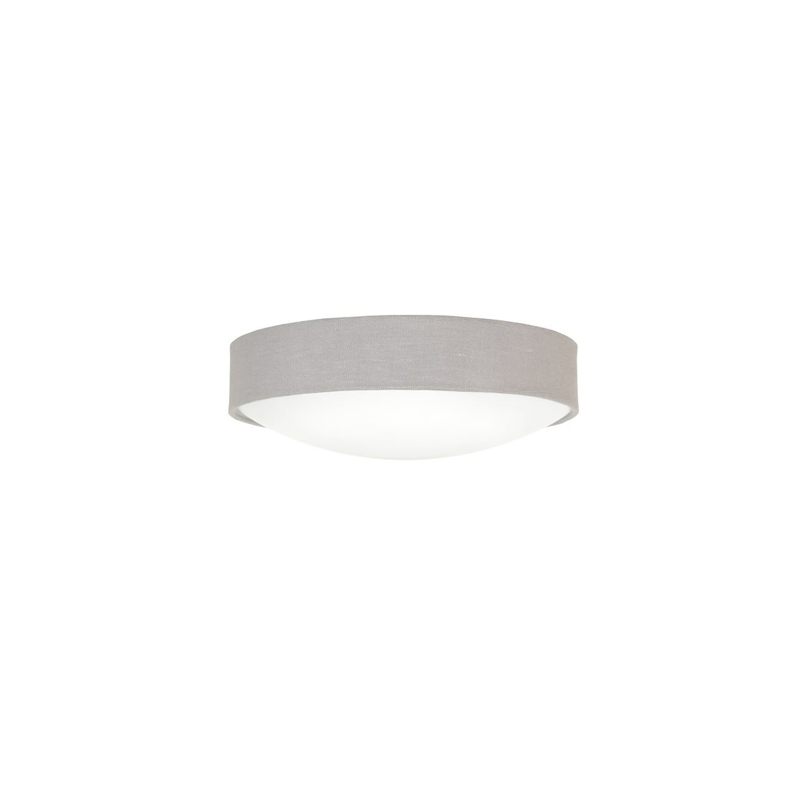 Konsthantverk Kant Mini plafond 32 cm grå | Inomhusbelysning - Taklampor - Plafonder | Lampspecialisterna
