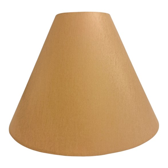 Lampskärm Kon Beige/Vit 24 cm