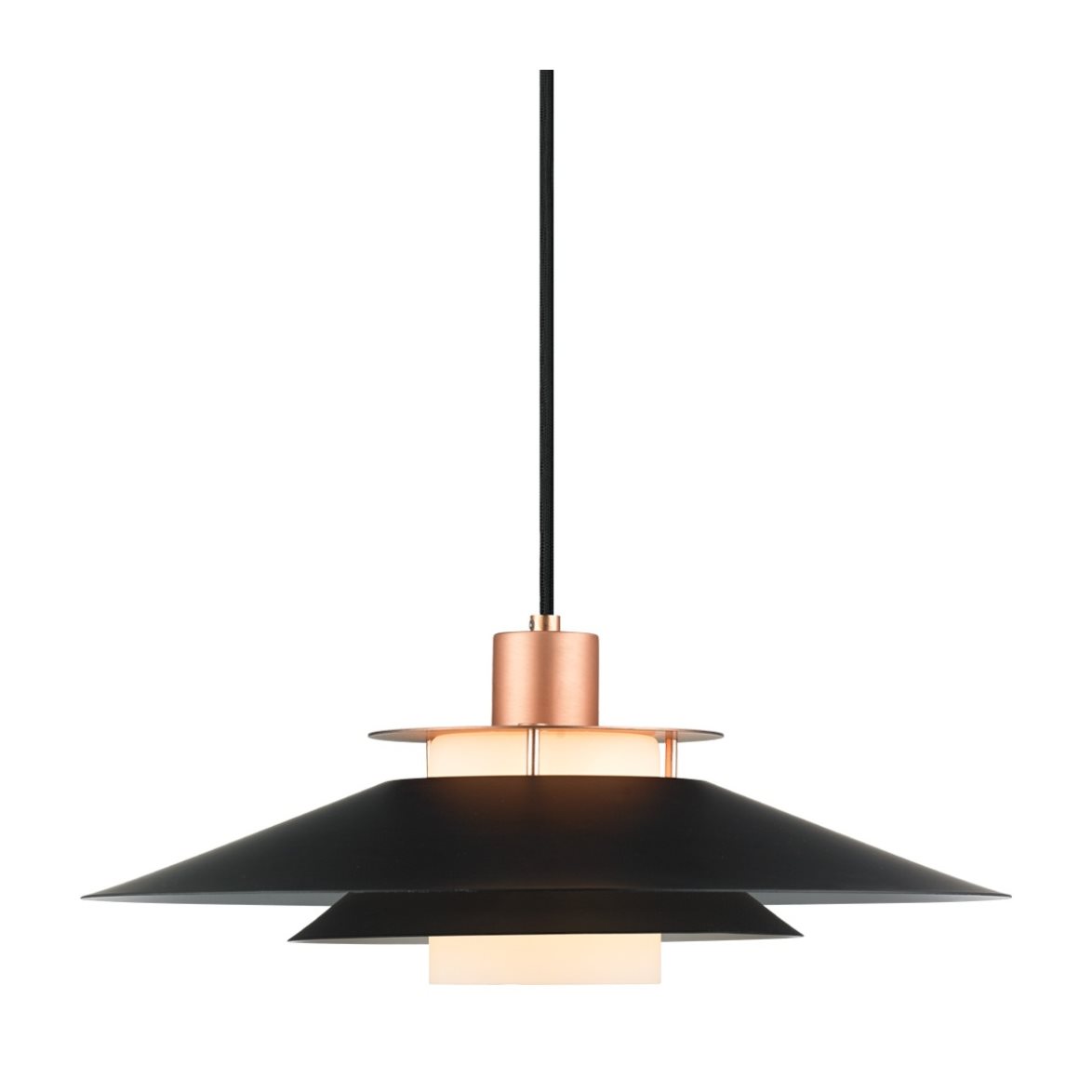 Halo Design RIVOLI Taklampa Ø40 svart-koppar