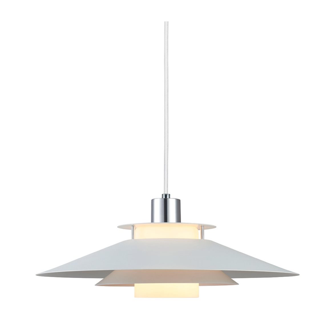 Halo Design RIVOLI Taklampa  &Oslash;40 Vit/Krom