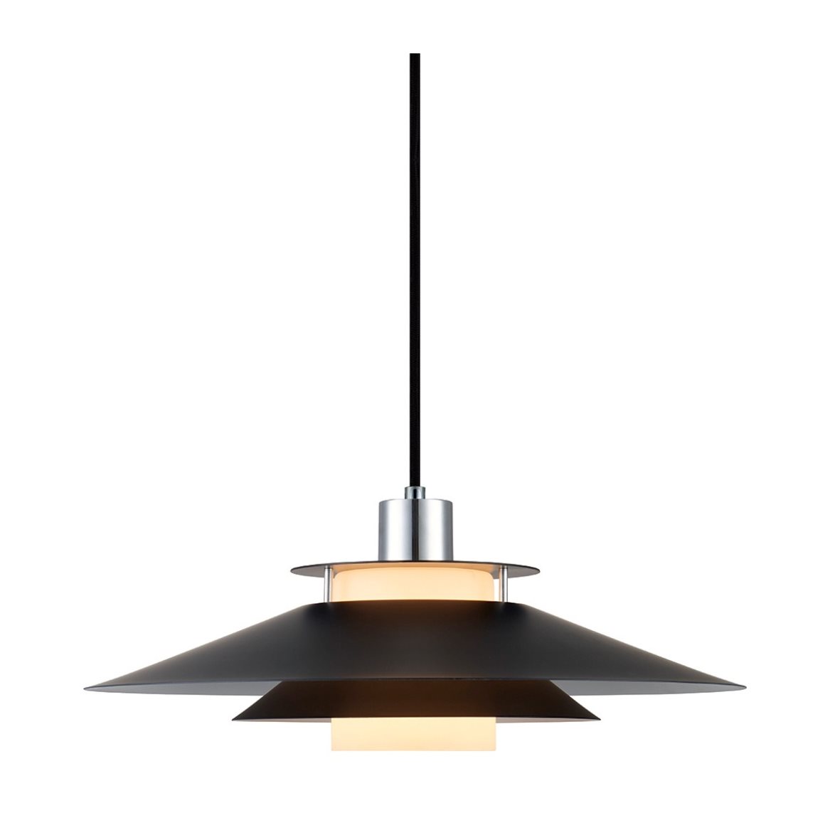 Halo Design RIVOLI Taklampa  &Oslash;40 Svart/Krom