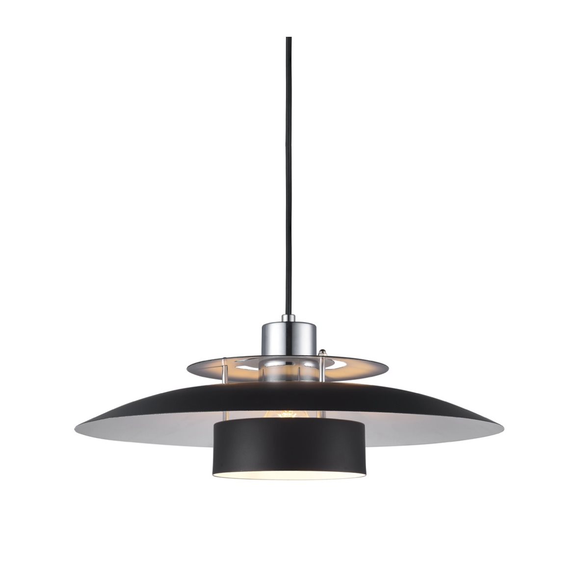 Halo Design SØRUP Taklampa Ø40 Svart/Krom