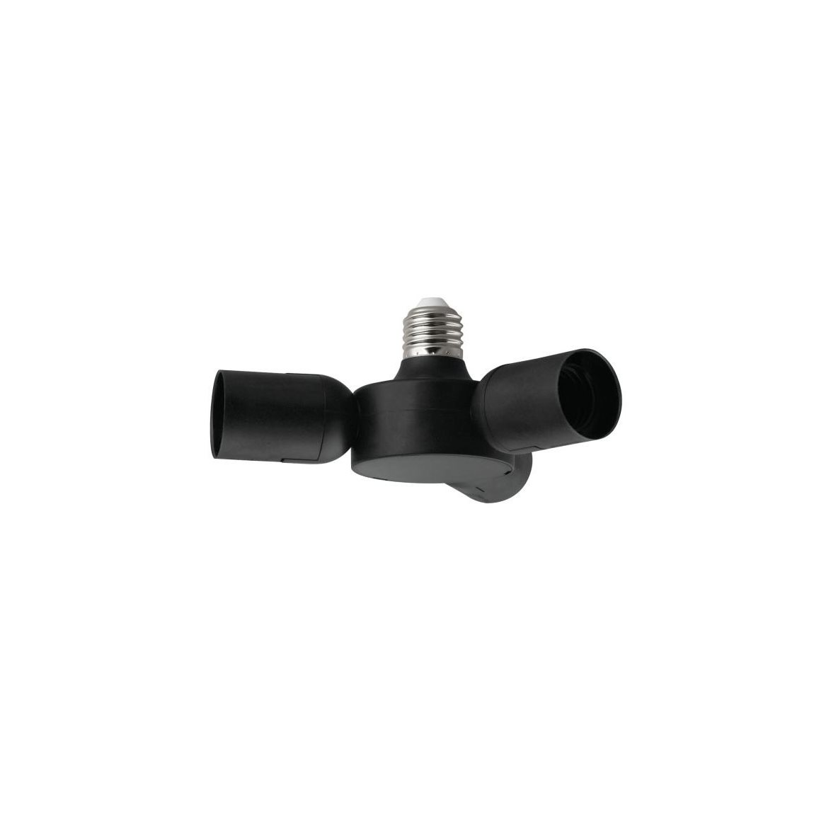 Alde & Lind Eltillbehör E27x3 svart | Elmaterial | Lampspecialisterna