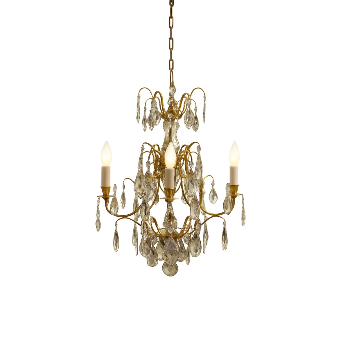 Vintage by Bright 1-2-3 Kristallkrona Belle &Eacute;poque 50 cm