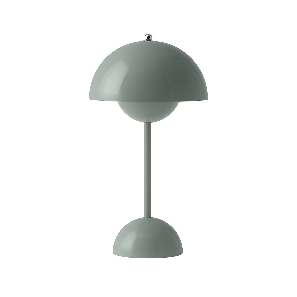 &tradition Flowerpot Portabel bordslampa VP9, Stone Blue, magnetisk laddare 33cm | Inomhusbelysning - Bordslampor - Bordslampor Interiör | Lampspecialisterna